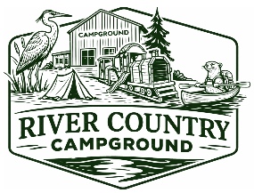 River Country Campground visual identity concepts